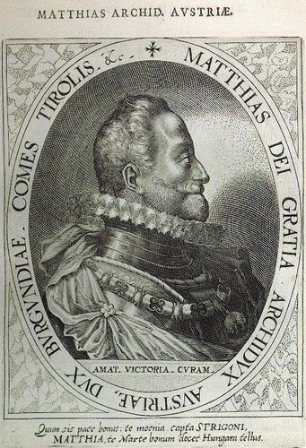 Kaiser Matthias (1557–1619, Regierungszeit 1612–1619) (© Gemeinfrei, https://commons.wikimedia.org/w/index.php?curid=541192)