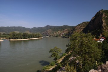 Die Donau bei Dürnstein